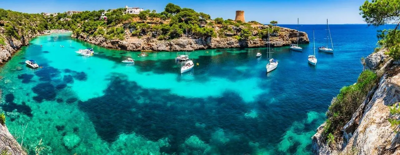 * Casa del Diamante - Meer- und Buchtblick VILLA * Cala Pi  Spanien